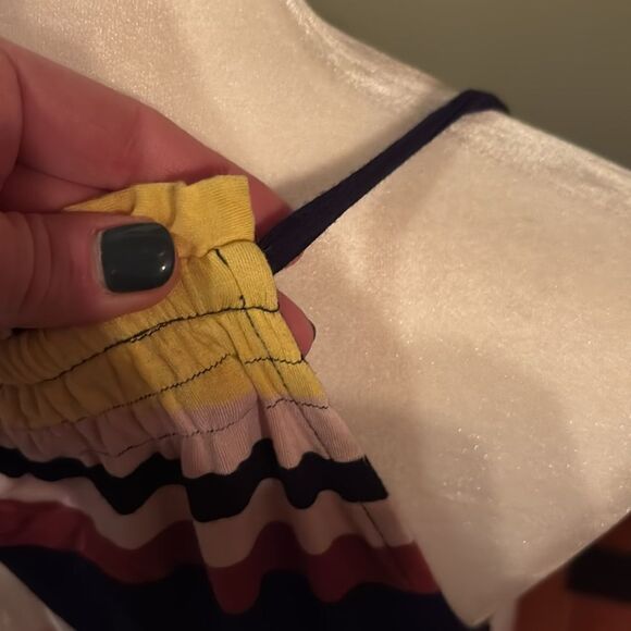 Striped dress coverall - Picture 9 of 11